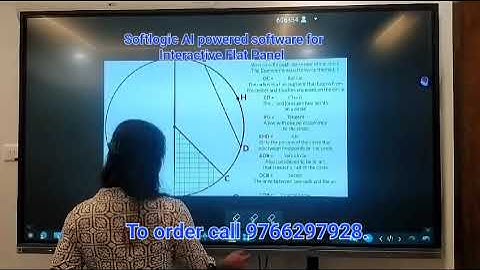 AI Software for Smart Interactive Flat Panel
