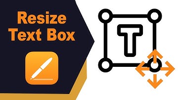 how to resize text box in apple pages for iCloud