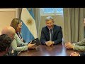 La provincia y el BID trabajan para poner en marcha la Agencia de Inversiones y Comercio Exterior