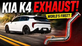 World’s First Kia K4 Turbo Exhaust? AFD Axle Back Sound Test