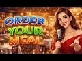 Ordering Food At A Restaurant - English Listening Practice