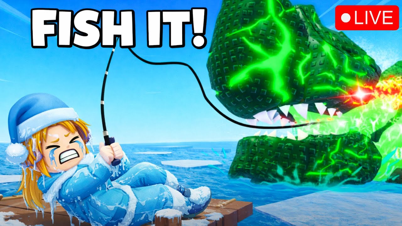 [🔴LIVE]  FISH IT - CHRISTMAS UPDATE PART 3!🎄  - ROBLOX