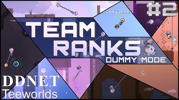 Teeworlds | Non-standard way to finish dummy maps #2 (teamranks)