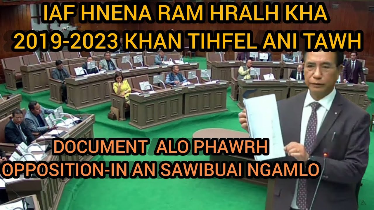 IAF HNENA RAM HRALHTU ACHIANG TA // CM.Pu Duhan Document anei tha hle