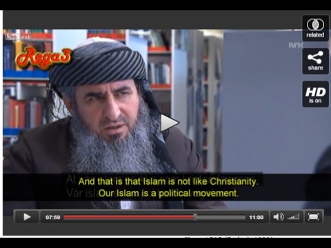 Unprecedented Honest Bone Chilling TV Interview with a Muslim Cleric in Norway (Subtitles)