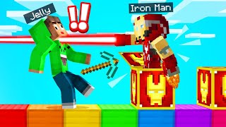 Opening Superhero Lucky Blocks In Minecraft