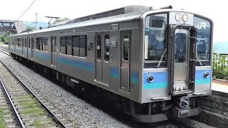 JR東日本　E127系 100番台 A3編成　篠ノ井線 姨捨駅