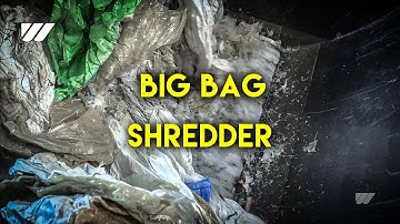 Big Bag Shredding With WEIMA WLK 1500