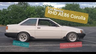 My Friends SUPER clean AE86 Corolla! Tim Nevin's 1984 Toyota by Mazzei Formula 7,631 views 3 years ago 7 minutes, 10 seconds