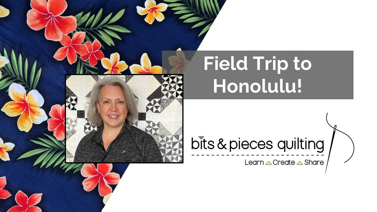 Fabric Shopping in Honolulu - A Bits & Pieces Field Trip