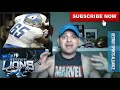 Detroit Lions News, Health, and Depth!!!!!