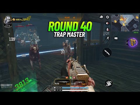 Round 40 is Easy with Trap Master in Classic Zombies CODM - Tips & Tricks