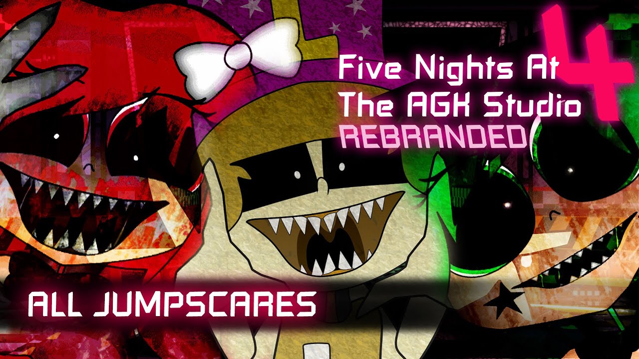 All Jumpscares in FNaTAS 4 Rebranded (Canceled)