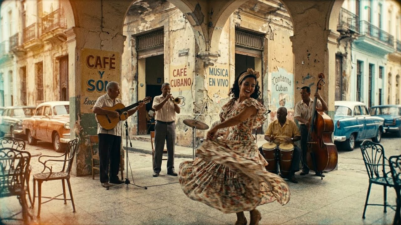 Cuban Serenade – Café Cubano Music with Son Cubano & Latin Jazz