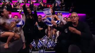Eurovision 2024 Grand Final - Israel receives 323 points from the people at home!