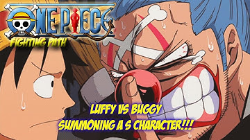 One Piece - Fighting Path - Luffy vs Buggy (Summoning a S Character)