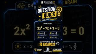 QUESTION QUICK #01 | Maths Challenge