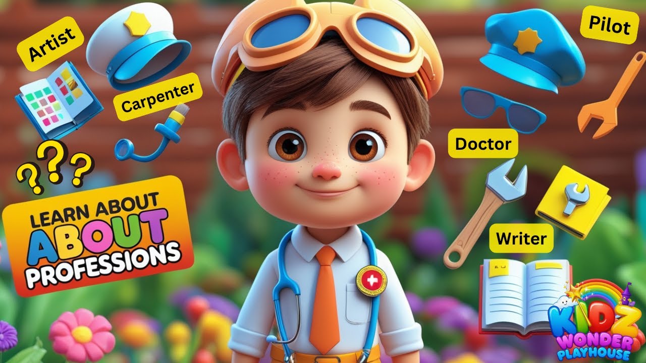 A to Z Professions in English | Learn 26 Jobs for Kids with Pictures ...