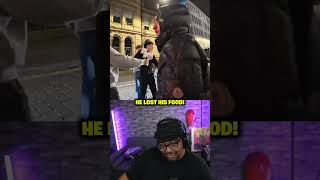 And He Dropped His Food