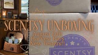 Scentsy Harvest & Fall/Winter Insert Unboxing with LAKESIDE BREEZE first sniffs