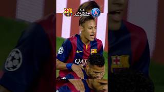Barcelona vs PSG UCL 14/15