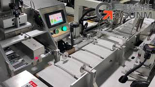 flat cross headband mask machine with feeder and earloop folding