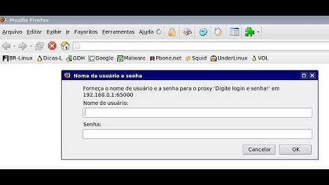 Proxy Squid com Autenticação de Usuário Simples