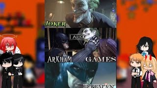 Chainsaw man react to Batman and Joker