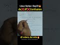 Linux Day 23🔥 #viral #linux #devops #explore #software #df #du #like #it #confusion #linuxseries