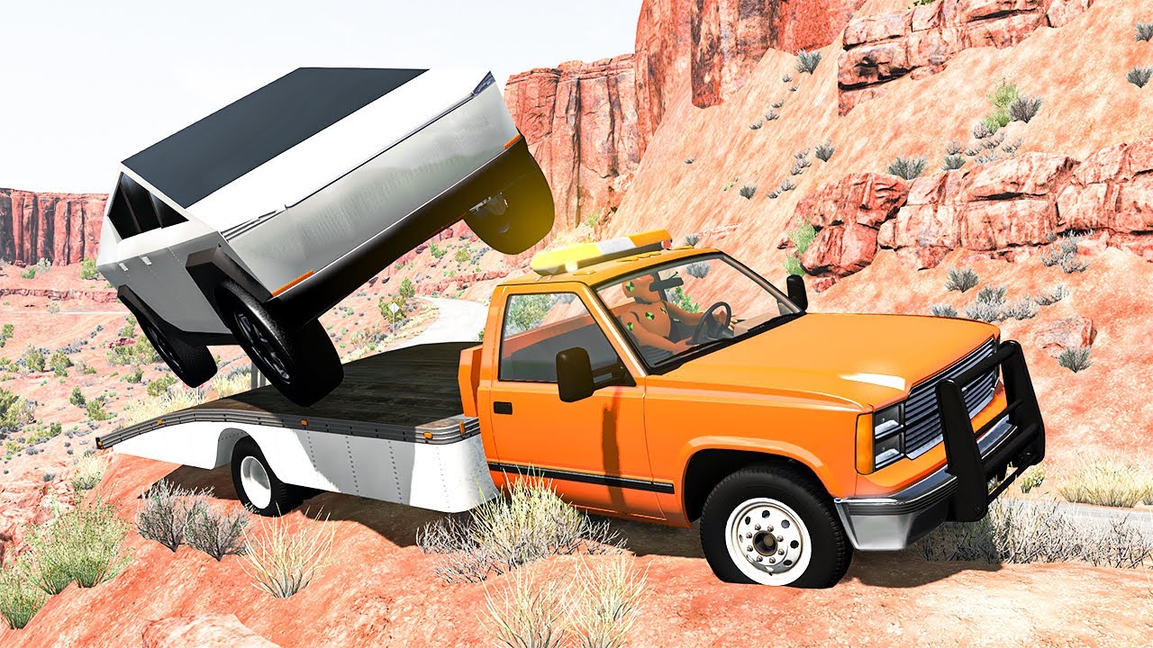 Cliff Drops #18 - BeamNG DRIVE | SmashChan