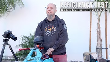 Dye DLS Paintball Gun - Efficiency Test