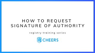 Famous How to Request Signature Authority on a CF2R using CHEERS Net Worth