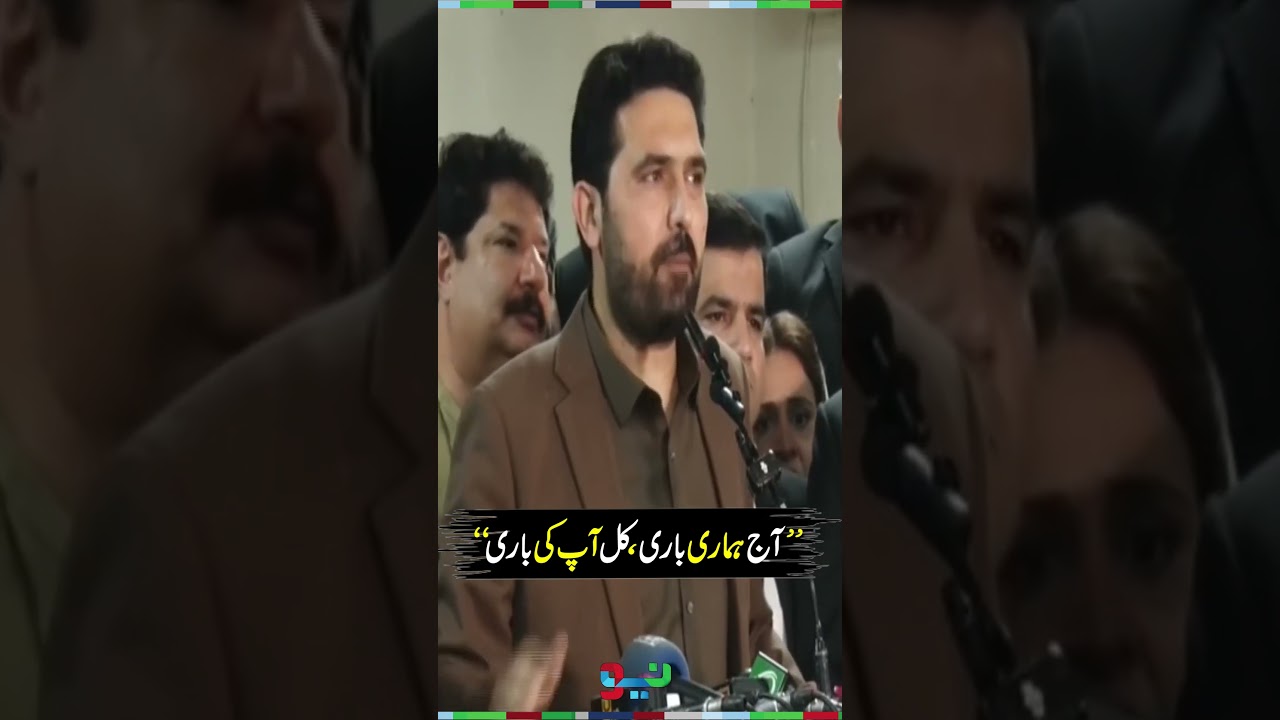 “Today Is Our Turn, Tomorrow Will Be Yours,” Says CM KPK Sohail Afridi  | 