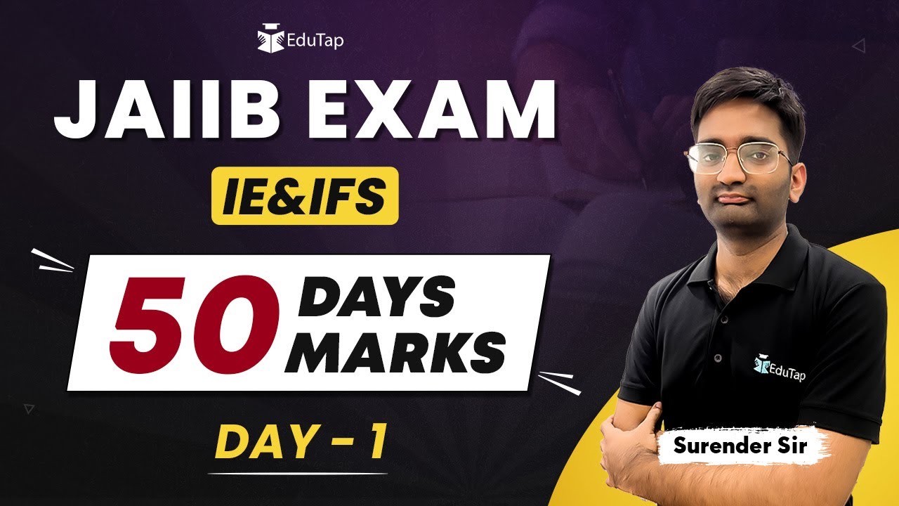 JAIIB IE&IFS Free Online Classes | JAIIB IE&IFS Preparation Lectures | JAIIB IE&IFS Important Topics