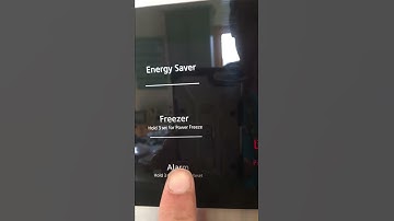Resetting the water filter light on a Samsung refrigerator.
