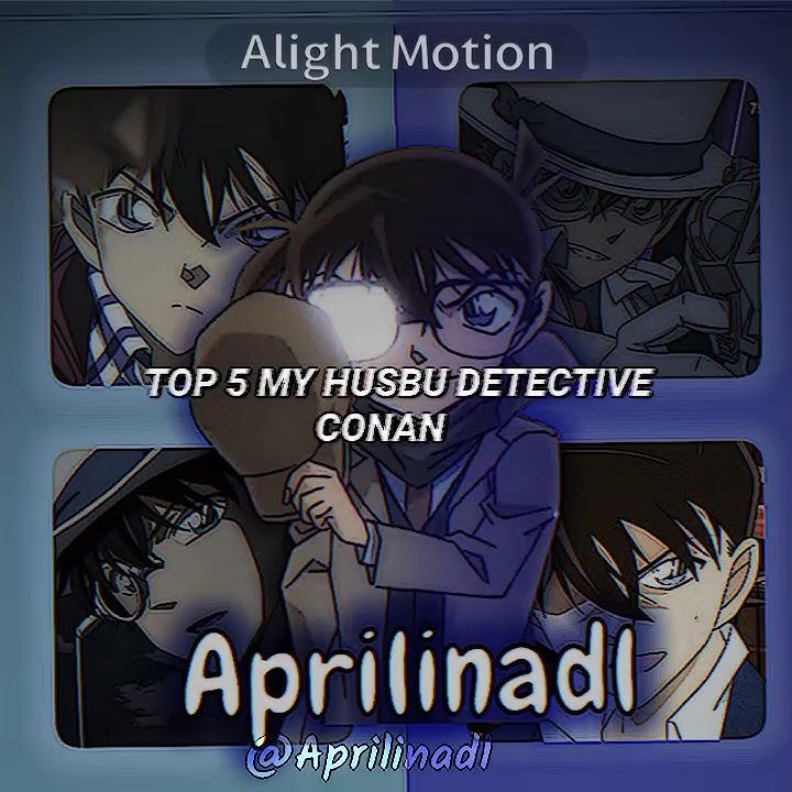 Top 5 My Husbu Detective Conan 😎 || Jedag Jedug Detective Conan Edit || #detectiveconan#fypシ#shorts