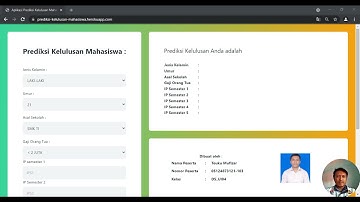 Video Deskripsi Aplikasi Prediksi Kelulusan Mahasiswa