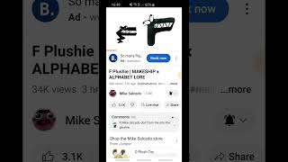 My Version Of The Fake F Plushie, And Real F Plushie Trailer