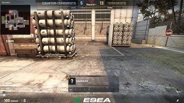 CS: GO - I failed my decoy, still worked. 1v3 ninja defuse. September 8 2017 r19 esea match 11244212