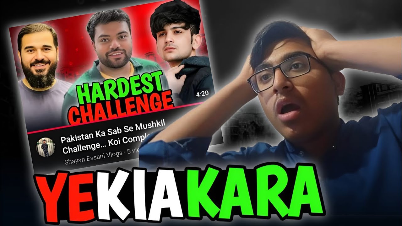 Shayan Essani Gave The Hardest Challenge To All YouTubers 😱