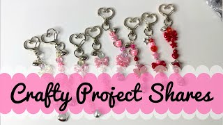 Project Share | Stitch Markers & Keychains