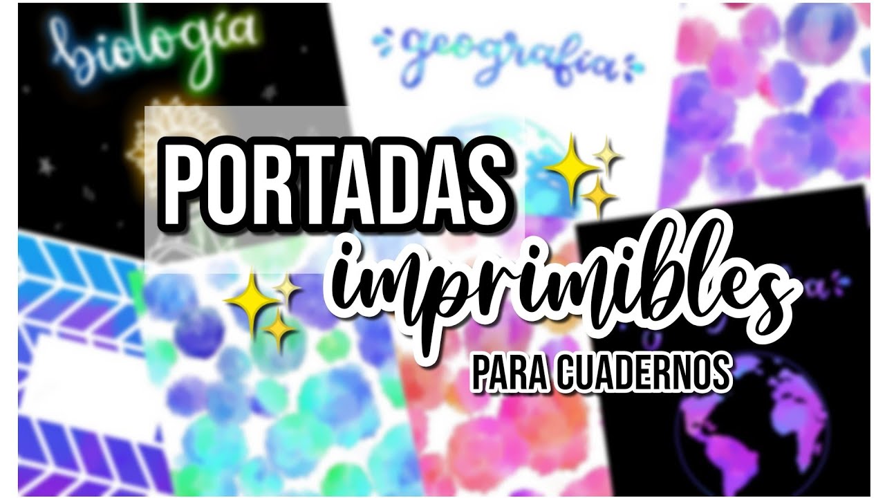 PORTADAS PARA CUADERNOS - Back to school -DanielaGmr ♥ - thptnganamst.edu.vn