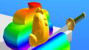 Very Satisfying and Relaxing ASMR Slicing Game Levels 10-12