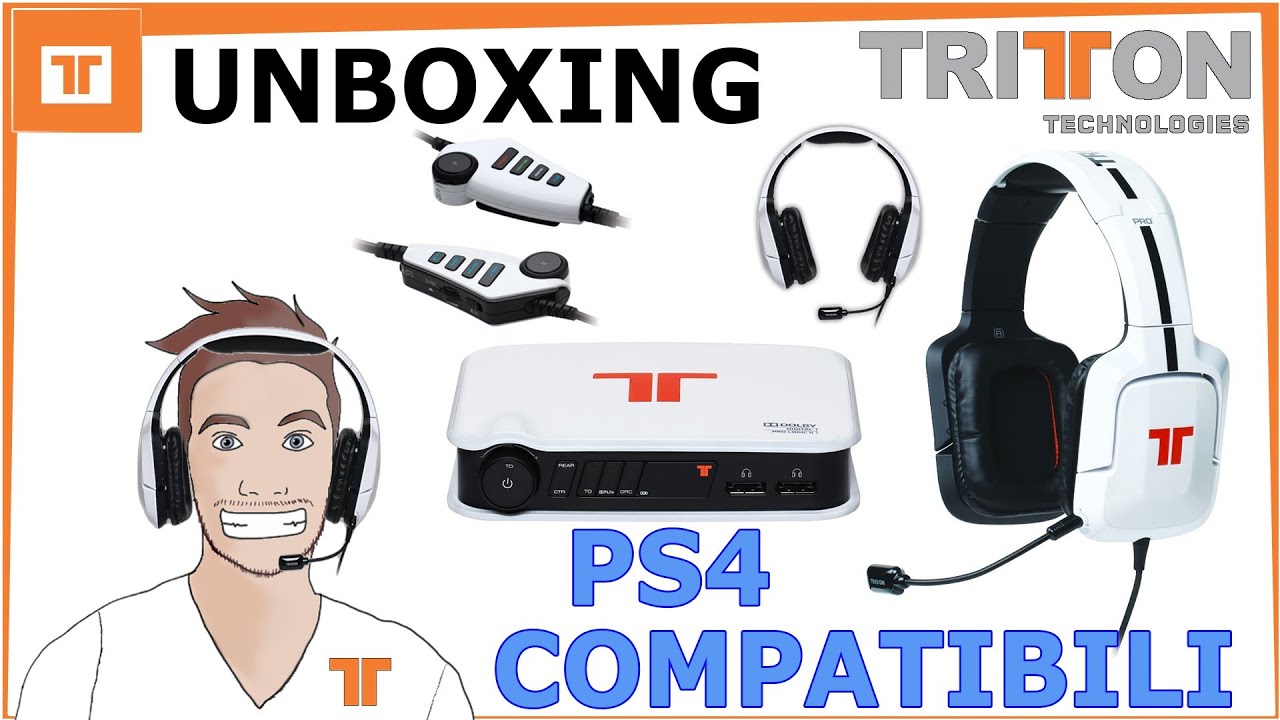 TRITTON PRO+ 5.1 UNBOXING - PS4 COMPATIBILI - YouTube