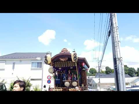 福生八雲神社祭礼志茂町囃子蓮