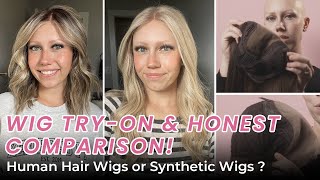 Human Hair vs Synthetic Wigs: A 4-Wig Honest Review! | UniWigs