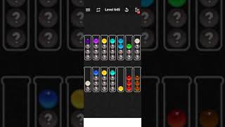 Level 645 of Ball Sort Color Water Puzzle
