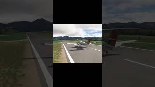 MSFS 2024 | KING AIR 350i | LANDING AT SLOVENJ GRADEC (LJSG) | REAR LEFT SIDE VIEW | SHORTS | 4K