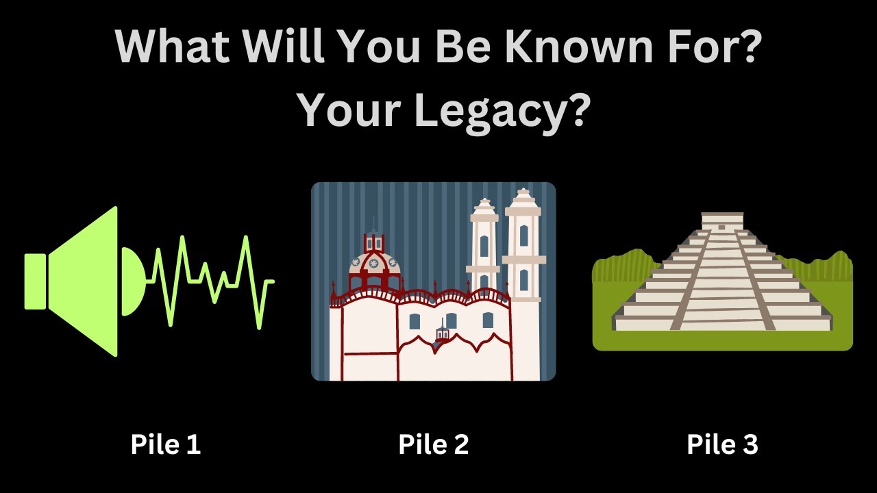 What Will You Be Known For? Your Legacy? Pick-a-Card. Pick-a-Pile. Tarot Reading.
