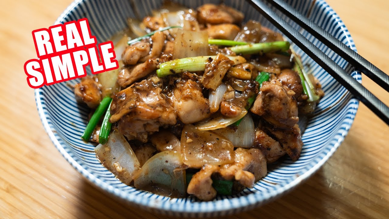 How My Mom Made Simple Chicken Stir Fry - Cantonese Basics